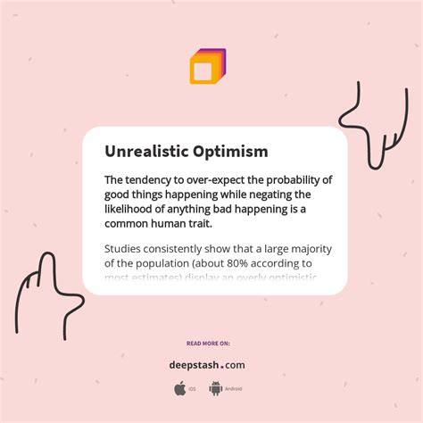 unrealistic optimism definition